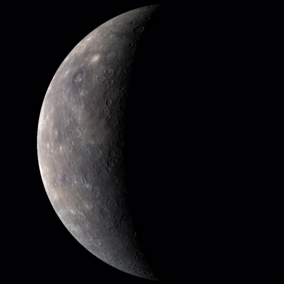 A Color View of the Solar System&#039;s Innermost Planet - Mercury