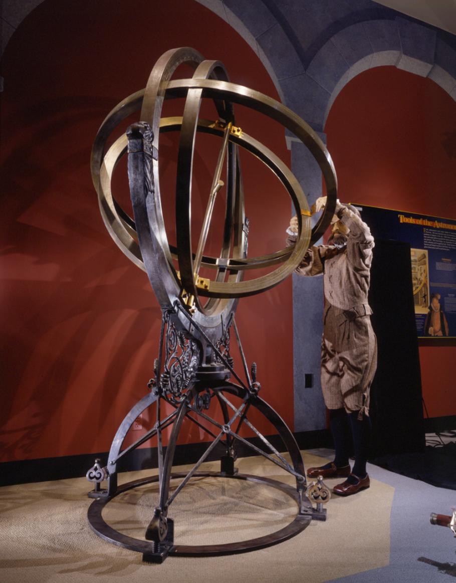 Explore the Universe Exhibition Armillary Sphere