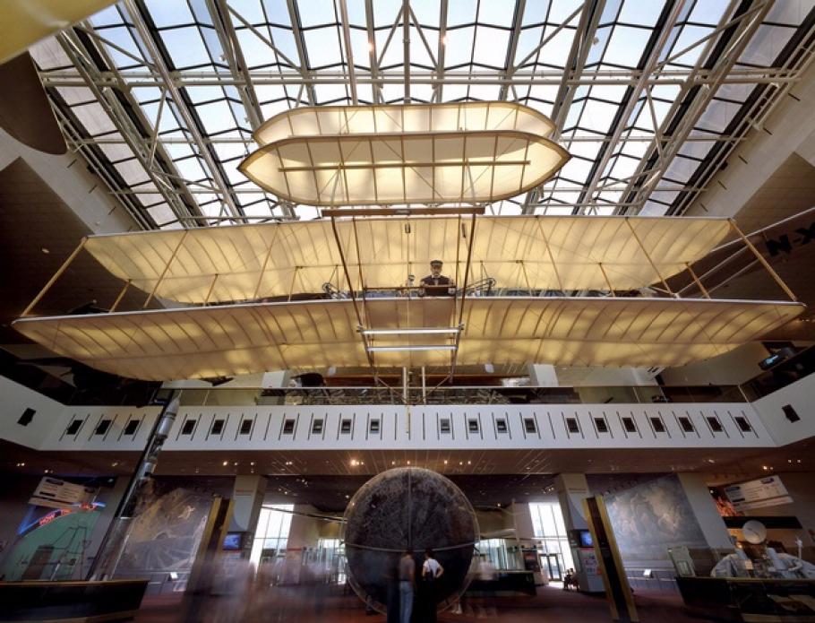 1903 Wright Flyer in Milestones of Flight Gallery