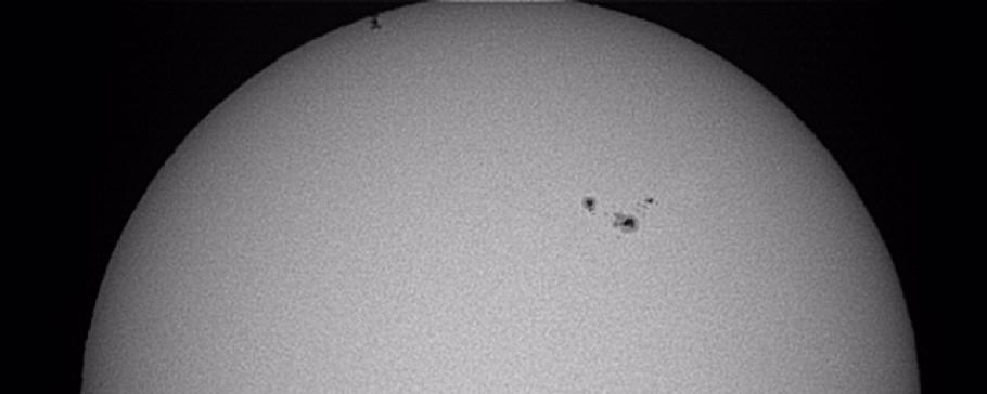 The ISS Transits the Sun - March 2, 2011