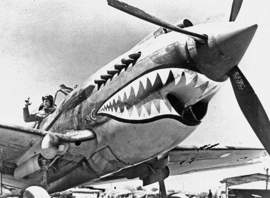 Curtiss P-40 Warhawk Shark Nose Art